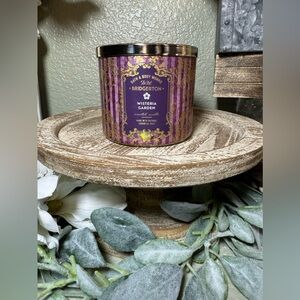 ⭐️ ✨Wisteria Garden Bridgerton Collab Candle by bath & body works ⭐️ ✨